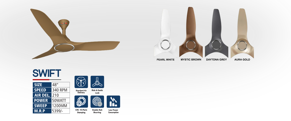 Induction Ceiling Fan